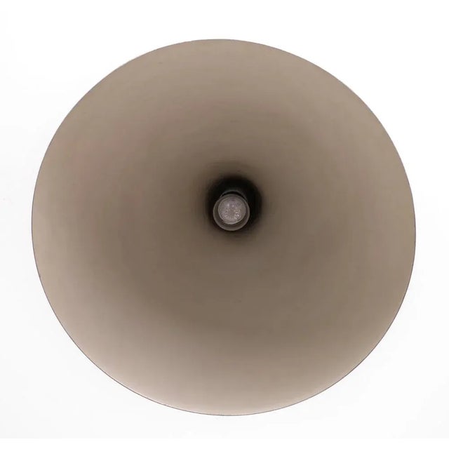 Petrol Blue Pendant Lamp by Lisa Johansson Pape for Orno, 1950s For Sale - Image 6 of 7