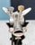 One-of-a-Kind Giraffe Sculpture Handcrafted From Vintage Trumpet Parts For Sale - Image 4 of 8