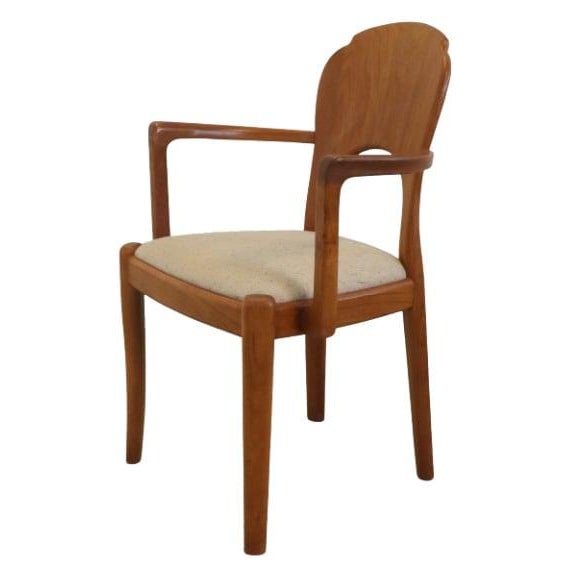 Danish Dining Room Chair with Backrest For Sale - Image 14 of 15
