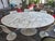 Oval Tulip Table in Calacatta Marble by Eero Saarinen for Knoll International, 1980 For Sale - Image 3 of 7