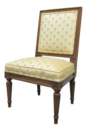 Early 20th Century Louis XVI Style Slipper Chair