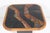 V. Ramburrem African Slate, Brass & Wood Occasional Table, 1980's For Sale - Image 12 of 18