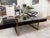 Metal Custom Made Marble and Brass Coffee Table, Imported From Turkey 2023 For Sale - Image 7 of 10