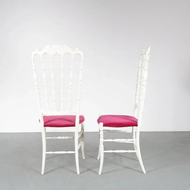 Set of Chairs from Chiavari, 1960s For Sale - Image 6 of 9