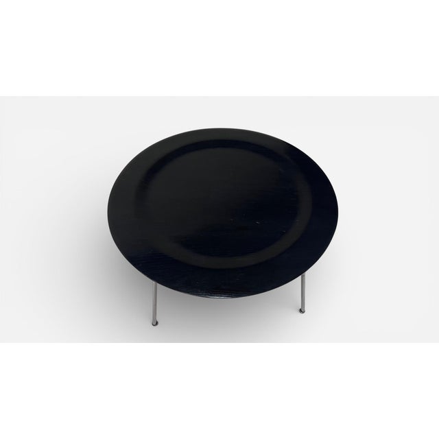 Black 1950s Attributed to Eames CTM Coffee Table by Ray and Charles Eames for Herman Miller For Sale - Image 8 of 9