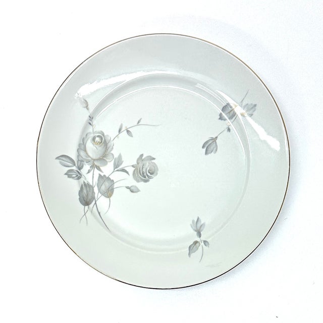 Multi-Style and Era Black & White Dinner Plate Curation - Group of 12 For Sale - Image 12 of 17