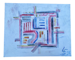 Abstract Composition, 1997, Oil on Canvas