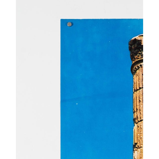 Original Vintage The Roman Ruins of Algeria Travel Poster, 1960s For Sale - Image 6 of 9