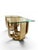 Pair of Postmodern Memphis Style Glass Top Side Tables Attributed to Lam Lee For Sale - Image 4 of 17