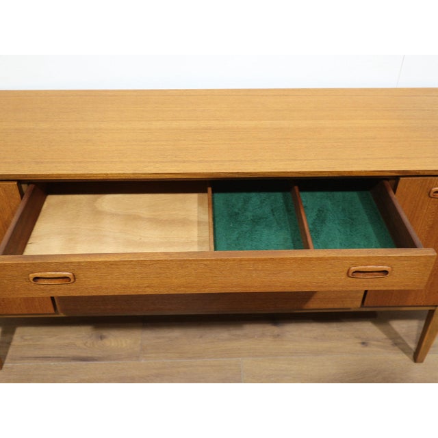 Mid Century Modern Vintage Teak Credenza Sideboard by Nathan Danish Style For Sale - Image 10 of 15
