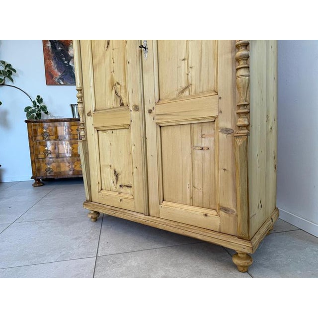 Gründerzeit Farmhouse Cupboard in Softwood For Sale - Image 9 of 12