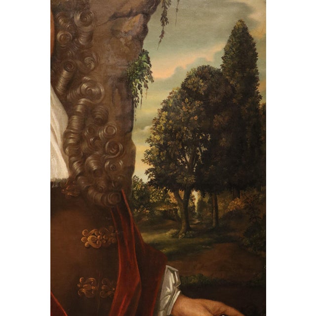 Jonathan Richardson, Portrait of Hans Sloane, 1740, Oil on Canvas, Framed For Sale - Image 9 of 16