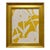 Ron Giusti Mini Royal Orchid Yellow Cream Acrylic Painting For Sale