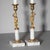 Neoclassical Pair of Candleholders with Karyatids, Bronze & Marble, Berlin Early 19th Century For Sale - Image 3 of 12