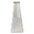 Vintage White and Tan Color Blocked Porcelain Vase Designed by Gary Dipasquale, Circa Early 2000s For Sale