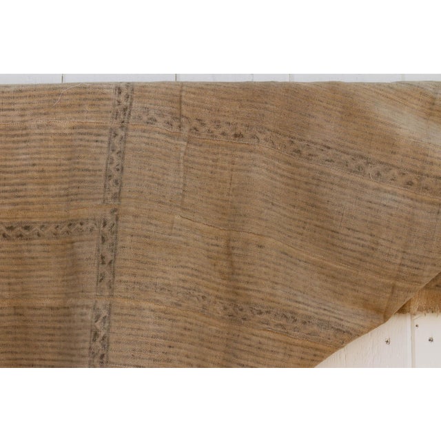 Zig Zag Motif African Mudcloth For Sale - Image 4 of 6