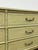 Ornamental & Decorative Materials Vintage Dresser Henry Link Green Nine Drawer Bali Hai Coastal Hollywood Regency For Sale - Image 7 of 18