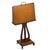 1900 - 1909 Antique 1900s Arts and Crafts Quartersawn Oak Double-Sided Duet Music Stand W/ Lyre Shaped Pedestal For Sale - Image 5 of 18