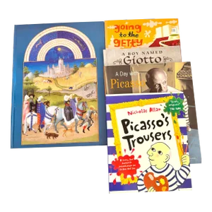 Children's Books About Art, Artists & Museums--Set of 5