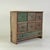 American Stupendous Americana Primitive Antique Apothecary Cabinet/Chest With Distressed Multi Color Paint For Sale - Image 3 of 18