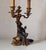 Rococo Antique Victorian Rococo Revival French Bronze Harpist Candelabra Table Lamp, 1870s For Sale - Image 3 of 18