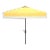 Milan 7.5 Square Umbrella - Yellow For Sale
