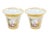 19th Century Hand-Painted Paris Porcelain Cachepots With Gilt Details For Sale - Image 12 of 12