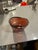 Traditional 1980s Amber Glass Regency-Style Oval-Shape Vase For Sale - Image 3 of 5