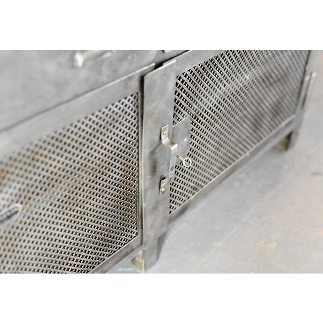 Metal Industrial Workbench by Otto Kind, 1920s For Sale - Image 7 of 14