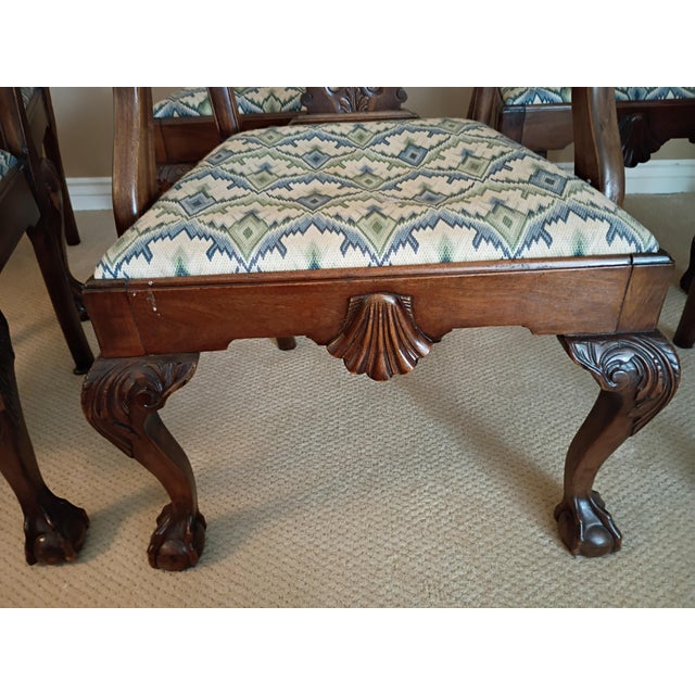 Centennial (1876) Chippendale Style Chairs For Sale - Image 9 of 9