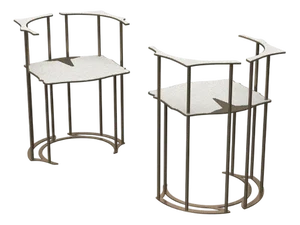 Corky Chairs by William Mulas, Set of 4