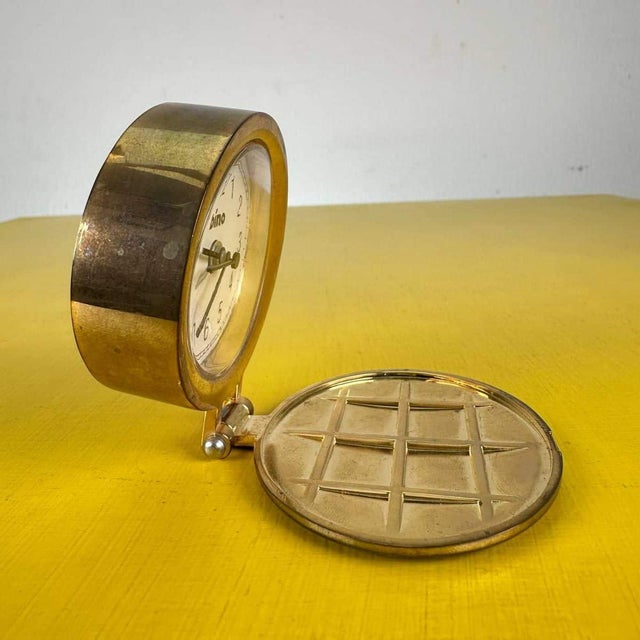 Travel Alarm Clock from Bino, Italy For Sale - Image 3 of 7