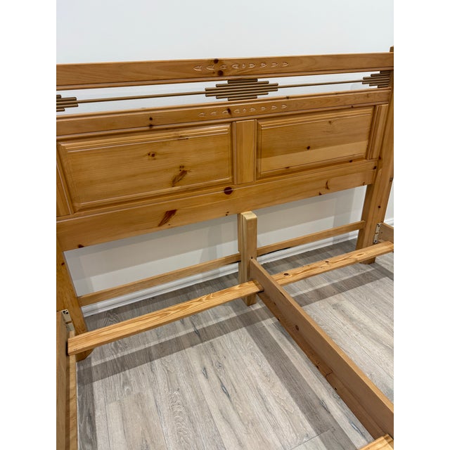 Bernhardt Furniture Company Vintage King Size Bed For Sale - Image 12 of 12