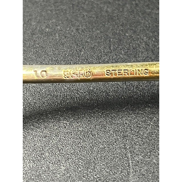 Early 20th Century Sterling Silver Souvenir Spoon From London For Sale - Image 6 of 12