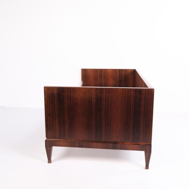 Vintage Danish Rosewood Bed, 1960s For Sale - Image 7 of 9