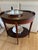 Traditional Mid 20th Century Mersman Tiered Mahogany Inlay Oval Side Table - Mersman 7367 For Sale - Image 3 of 10