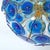 Metal Murano Glass Disc Cobalt Sputnik Chandelier For Sale - Image 7 of 9
