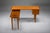 Rare mid-century l-shaped teak desk featuring a practical side return and two drawers. Most likely a bespoke piece,...