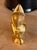 Late 20th Century Vintage Kansas J Hawk Brass Paperweight Statue For Sale - Image 5 of 8