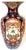 Early 20th Century Large Meiji Period Imari Porcelain Garden Landscape Vase, Attributed to Fukagawa For Sale - Image 5 of 16