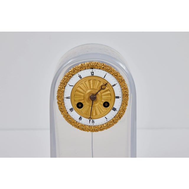 French 19th Century Desk Clock For Sale - Image 3 of 8