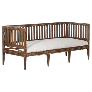 Swedish Painted Gustavian Sofa, 1800s