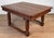 Early 20th Century Antique Traditional Oak Barley Twist Rectangle Low Cocktail Coffee Table For Sale - Image 5 of 10