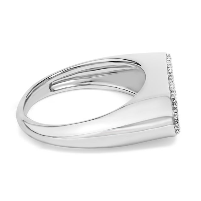Embody timeless elegance and enduring love with this exquisite infinity ring, masterfully crafted from .925 sterling...