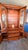 Offered is a magnificent, statement-scale two-piece china hutch from the historic White Furniture Company of Mebane, North...