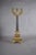 French Antique Gilt Bronze Candelabra, Fluted Column With Figural Arms — French, 19th Century For Sale - Image 3 of 10
