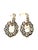 Gold Gia Certified 14k Yellow Gold Door-Knocker Diamond Drop Earrings 1.60 CTW D–g Vs, Pair For Sale - Image 8 of 10