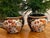 1970s Porcelain Fishbowl Planters - A Pair For Sale - Image 9 of 10