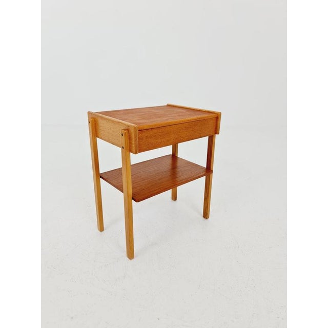 Mid-Century Danish Teak Bedside Tables, 1960s For Sale - Image 10 of 15