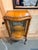 Brown Mid 20th Century Louis XV Style Glass Curio Cabinet With Cabriole Legs and Curved Silhouette For Sale - Image 8 of 8